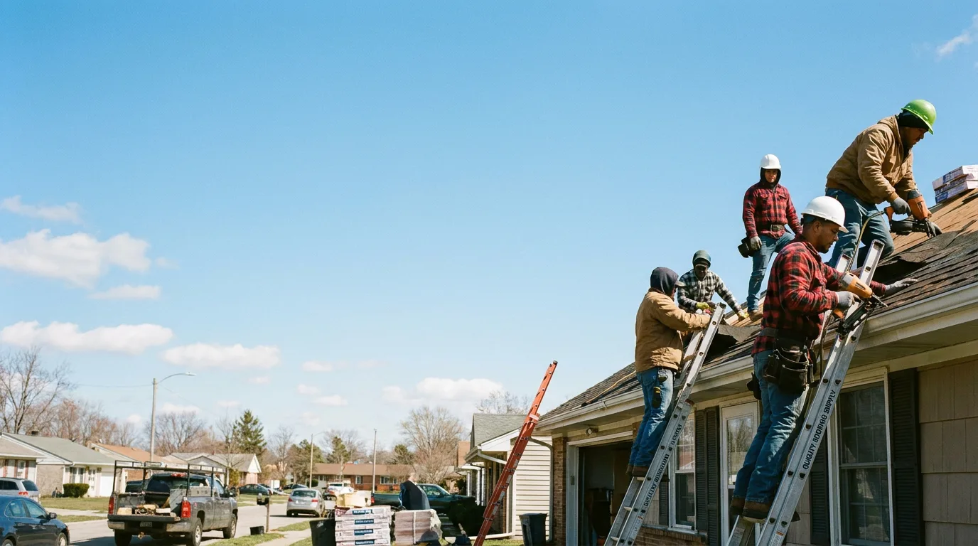 Roofing in Gaston, IN near me